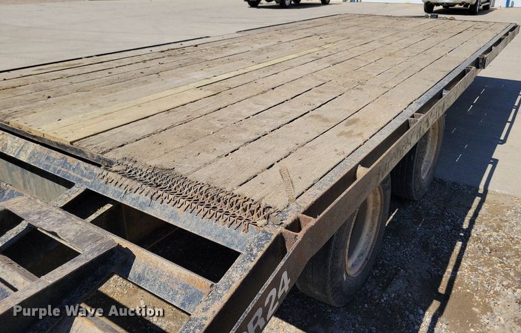 image for item DK5213 2007 Trail Eze TE30R24  equipment trailer