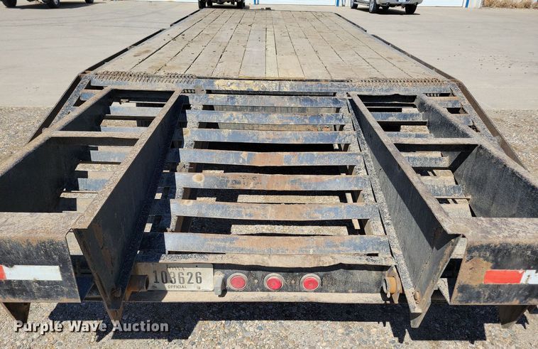 image for item DK5213 2007 Trail Eze TE30R24  equipment trailer