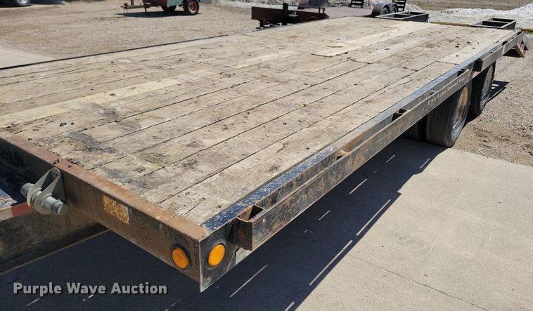 image for item DK5213 2007 Trail Eze TE30R24  equipment trailer