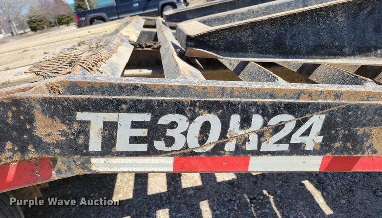 image for item DK5213 2007 Trail Eze TE30R24  equipment trailer