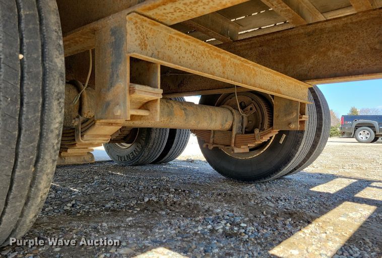 image for item DK5213 2007 Trail Eze TE30R24  equipment trailer