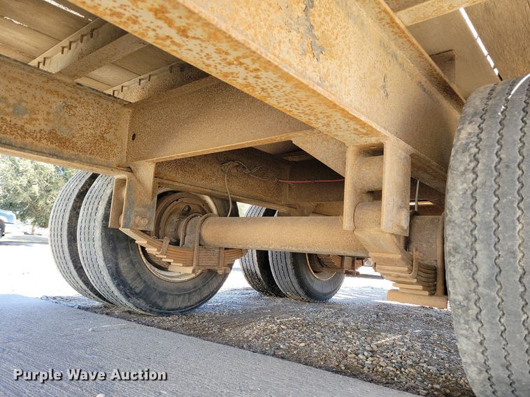 image for item DK5213 2007 Trail Eze TE30R24  equipment trailer