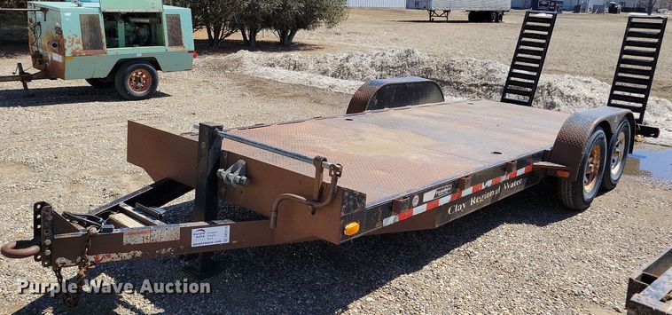 image for item DK5214 2004 Maclander 20TFHSB  equipment trailer