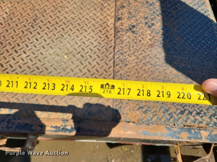 image for item DK5214 2004 Maclander 20TFHSB  equipment trailer