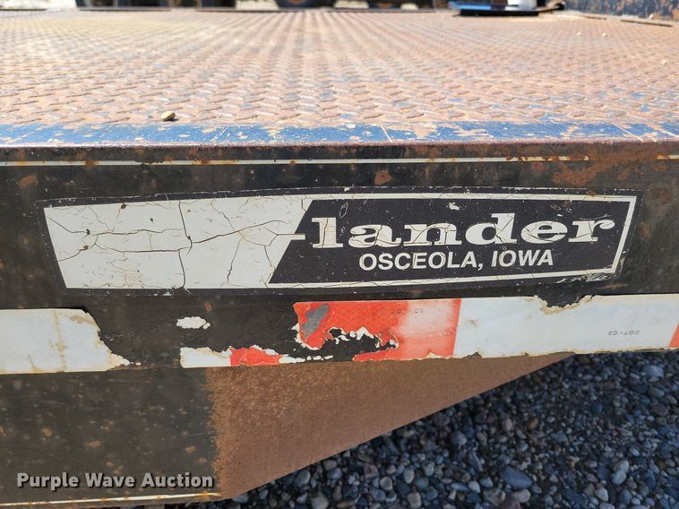 image for item DK5214 2004 Maclander 20TFHSB  equipment trailer