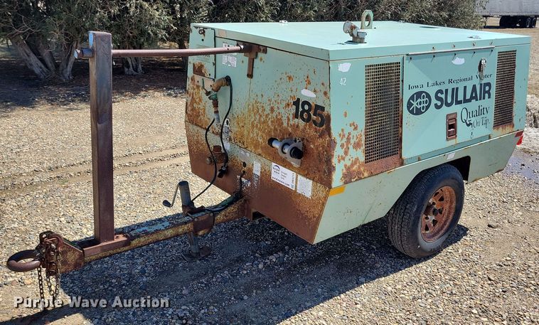 image for item DK5215 Sullair 185  air compressor