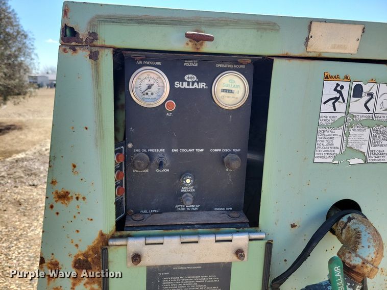 image for item DK5215 Sullair 185  air compressor