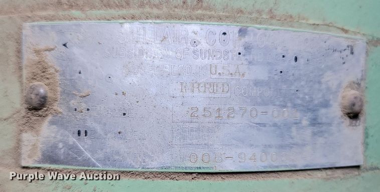 image for item DK5215 Sullair 185  air compressor