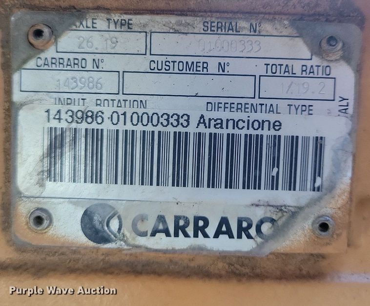 image for item DK5216 2003 Case 960 Turbo  trencher