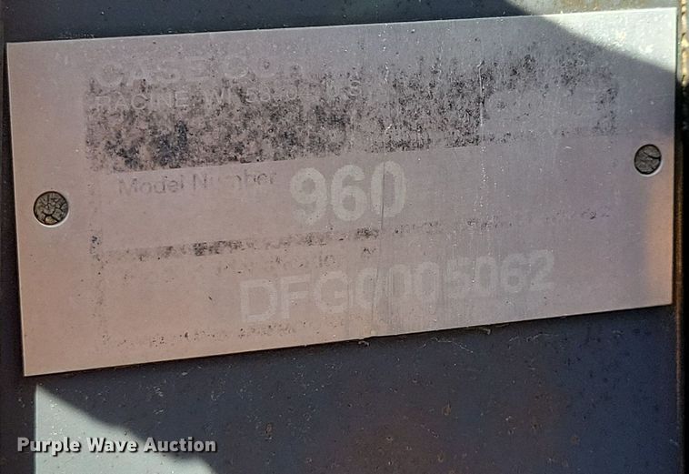 image for item DK5216 2003 Case 960 Turbo  trencher