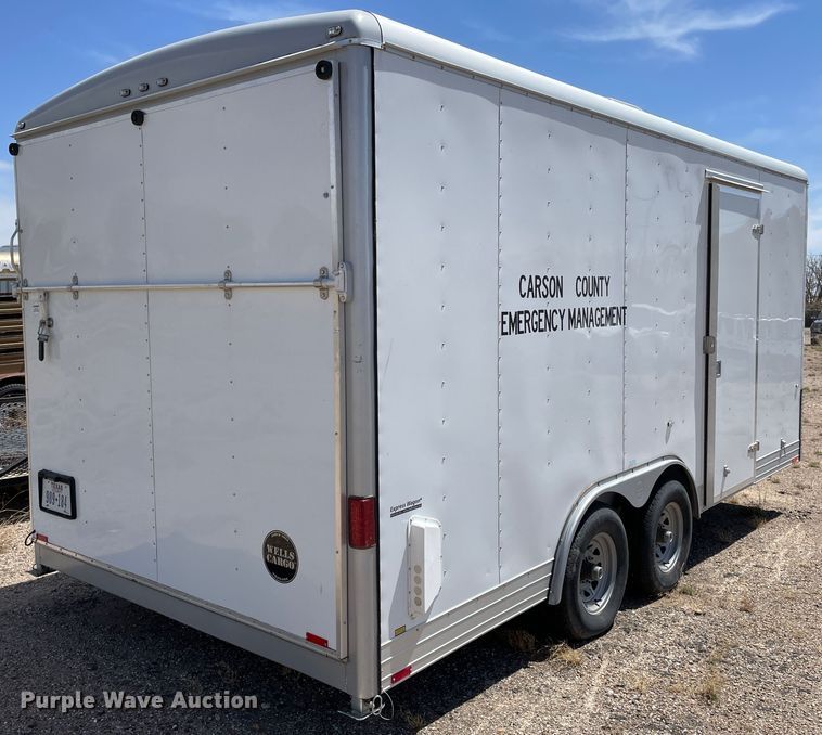 image for item DN4585 2005 Wells Cargo EW1824W  enclosed cargo trailer