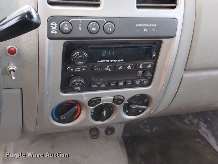 image for item DN6395 2008 Chevrolet Colorado  Ext. Cab pickup truck