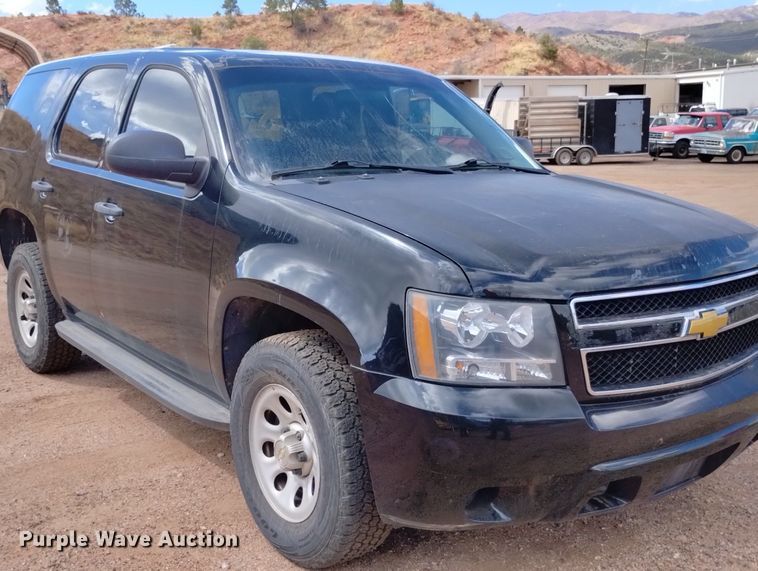 image for item DN6397 2012 Chevrolet Tahoe Police  SUV