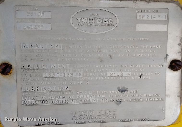 image for item DN6398 Pettibone B500  crusher