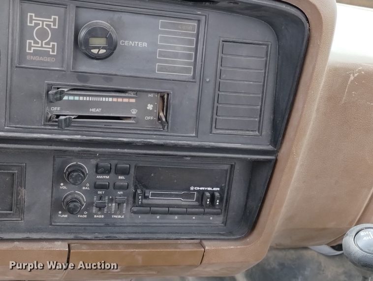 image for item DN6400 1992 Dodge Ram 150  pickup truck