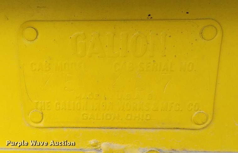 image for item DN6401 1955 Galion 503  rigid frame motor grader