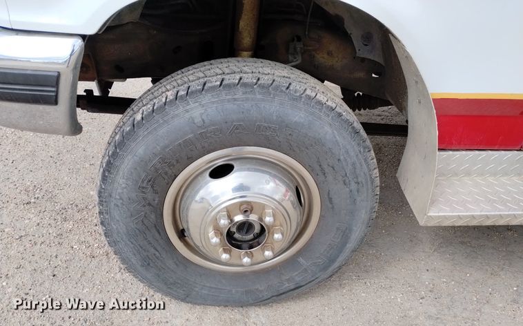 image for item DN6403 1996 Ford F350 XLT  ambulance