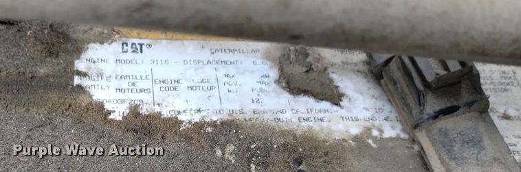 image for item DN6404 1994 Chevrolet Kodiak  dump truck