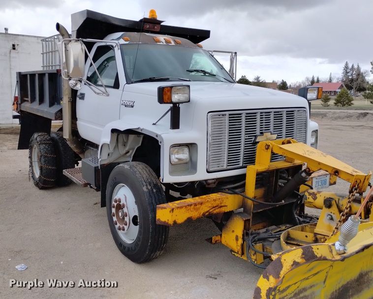 image for item DN6404 1994 Chevrolet Kodiak  dump truck