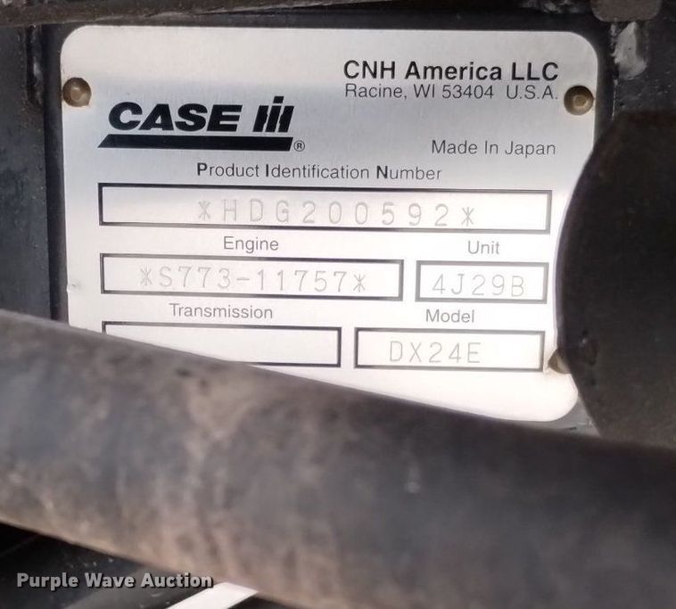 image for item DN6414 Case DX24E  MFWD tractor