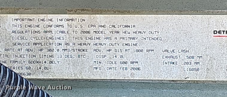 image for item DO4286 2007 Freightliner Columbia 120  semi truck