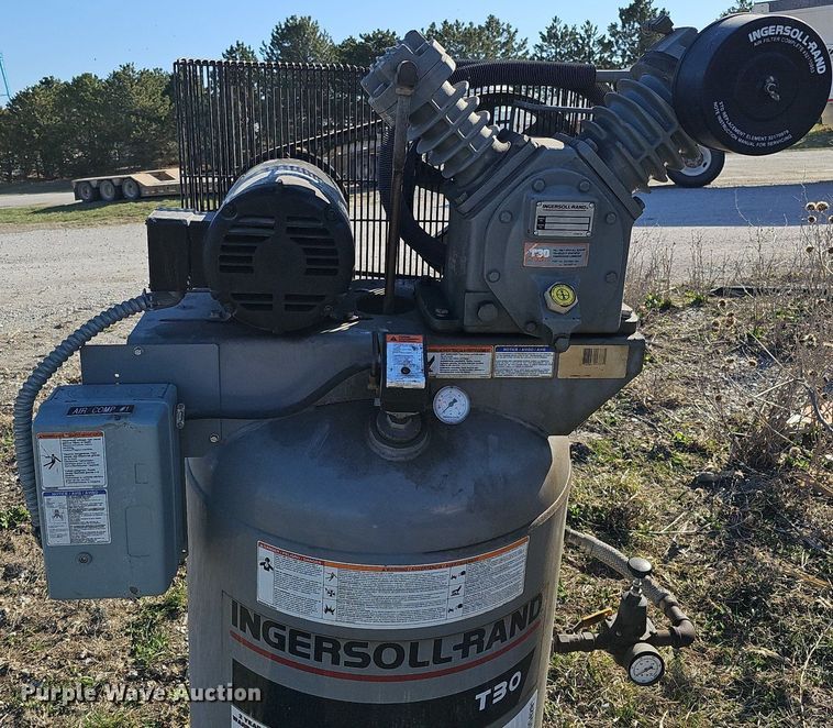 image for item DO4291 Ingersoll Rand T30  air compressor