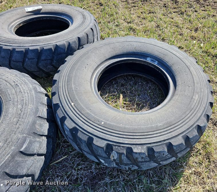 image for item DO4297 (3) Bridgestone 14.00R24 tires