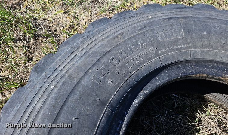 image for item DO4297 (3) Bridgestone 14.00R24 tires