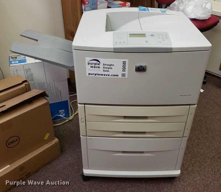 image for item DQ0505 HP LaserJet 9000  printer