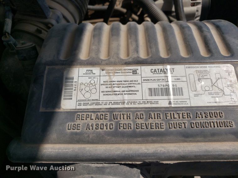 image for item DQ0513 1998 Chevrolet C2500HD  utility bed pickup truck