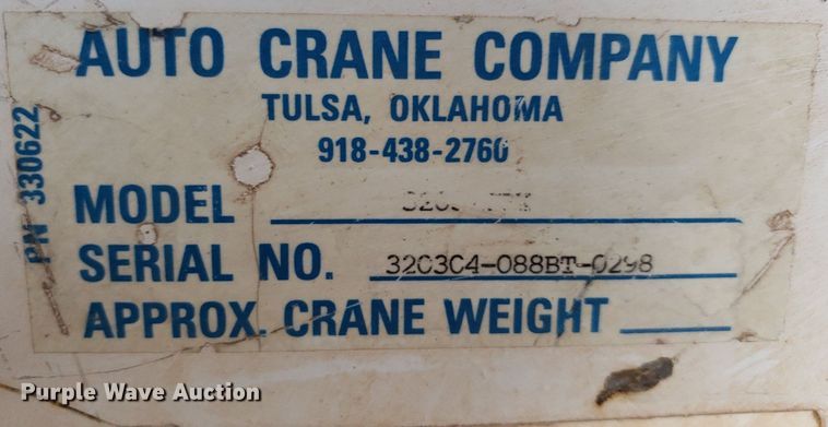 image for item DQ0562 Auto Crane 3203  crane