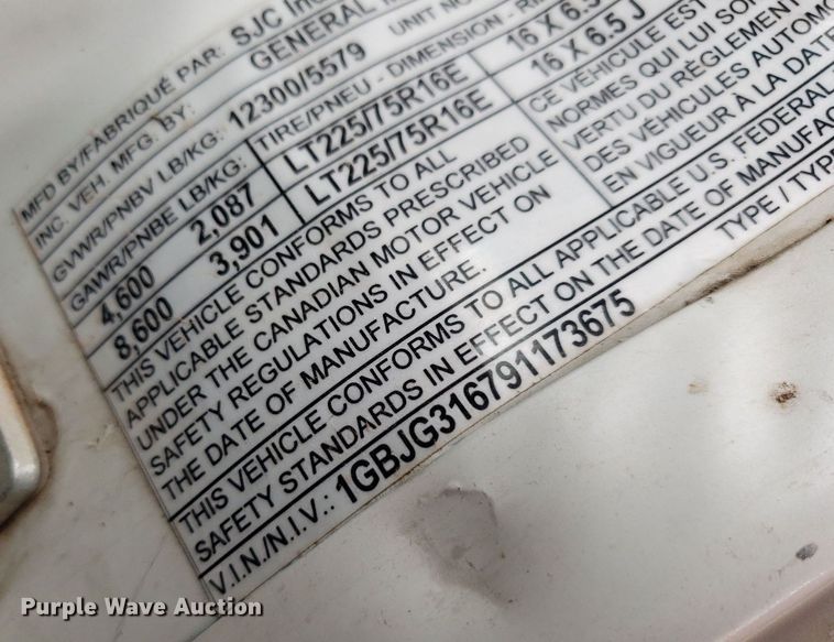 image for item DQ0564 2009 Chevrolet Express  ambulance