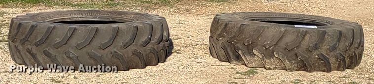 image for item DQ1642 (2) Goodyear 420/90R30 tires