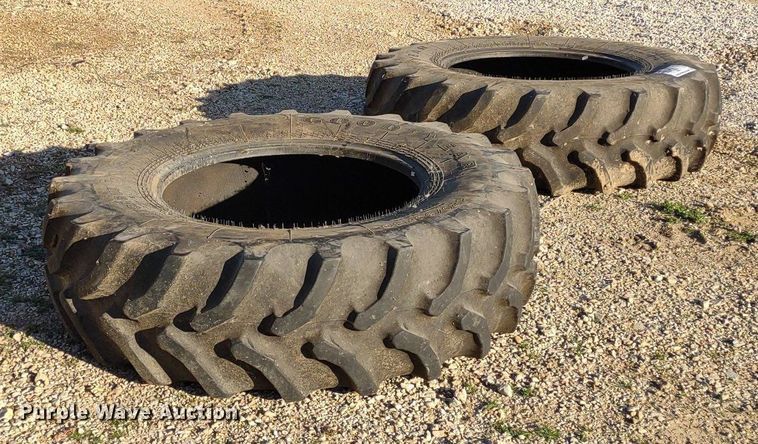 image for item DQ1642 (2) Goodyear 420/90R30 tires