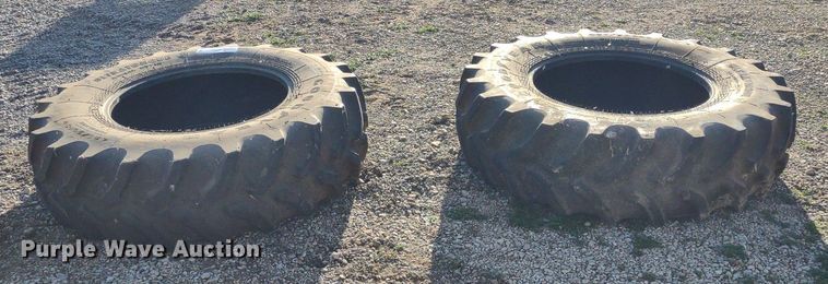 image for item DQ1642 (2) Goodyear 420/90R30 tires