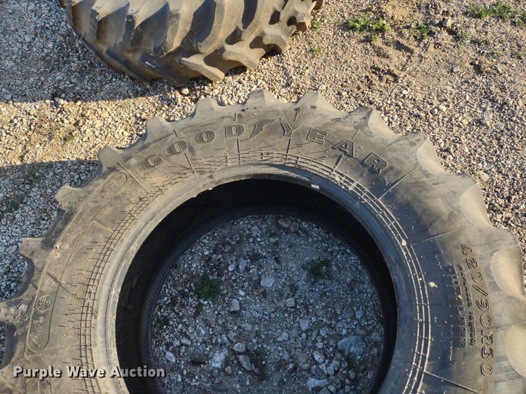 image for item DQ1642 (2) Goodyear 420/90R30 tires
