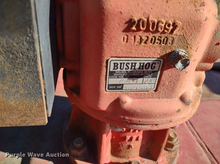 image for item DQ1645 Bush Hog 2615 Legend  batwing rotary mower