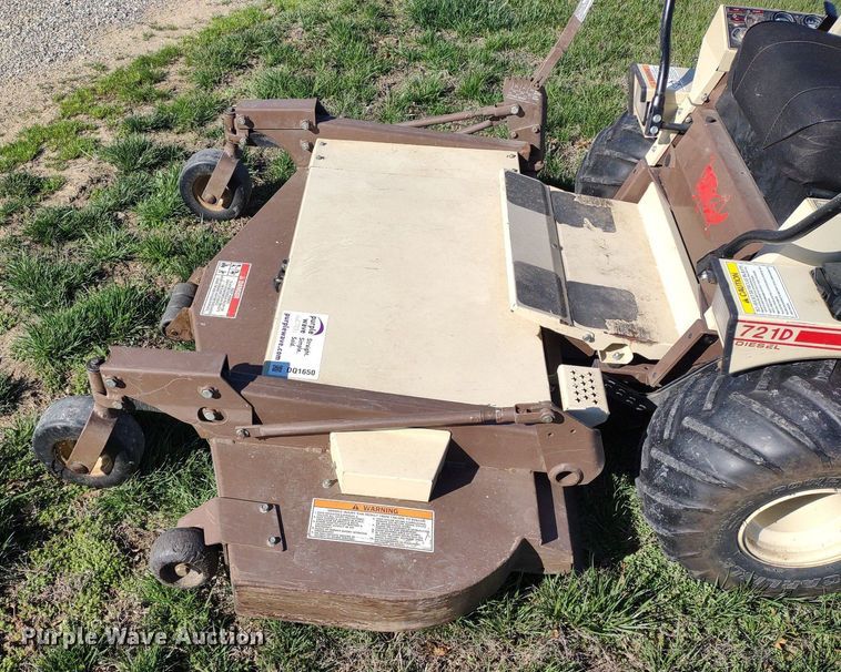 image for item DQ1650 Grasshopper 721D  ZTR lawn mower