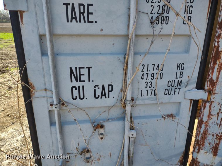 image for item DQ1669 Conex  storage container