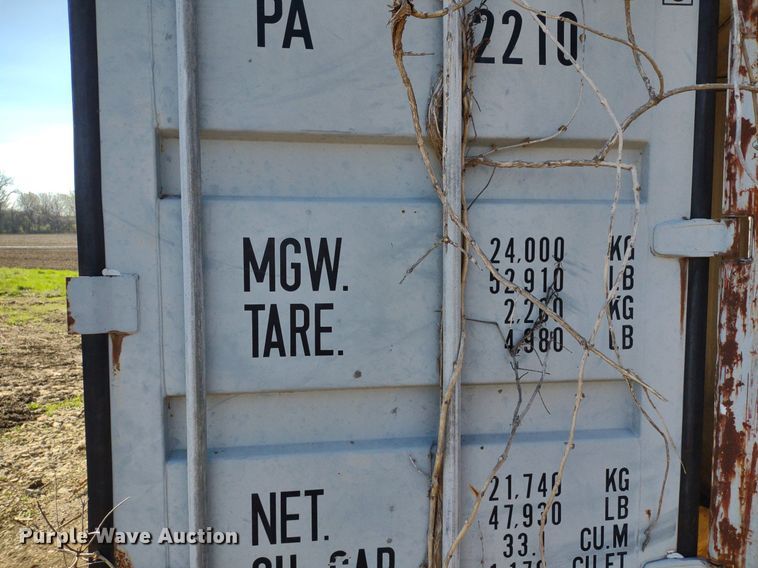 image for item DQ1669 Conex  storage container