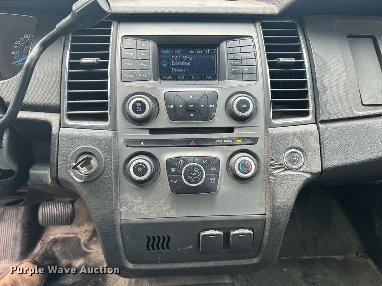 image for item DR4581 2013 Ford Taurus Police Interceptor