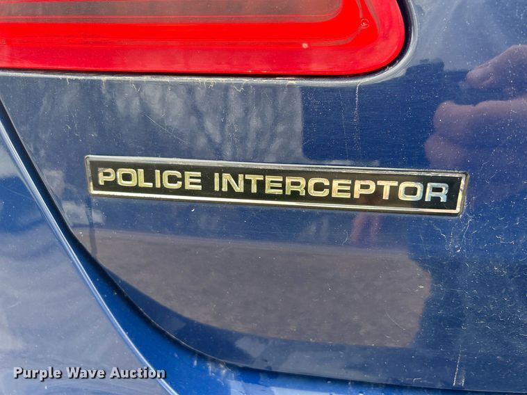 image for item DR4581 2013 Ford Taurus Police Interceptor