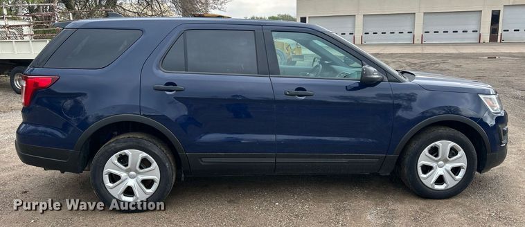image for item DR4582 2018 Ford Explorer Police Interceptor  SUV