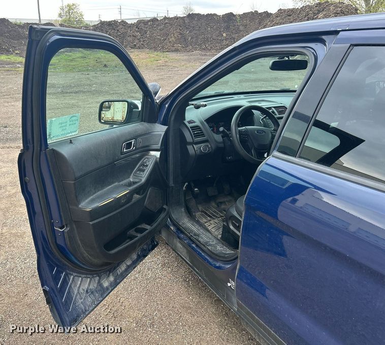 image for item DR4582 2018 Ford Explorer Police Interceptor  SUV