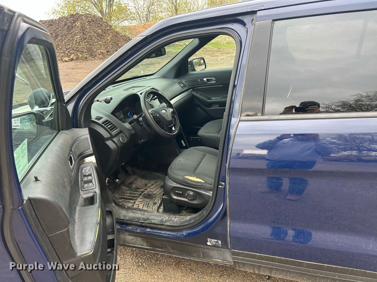 image for item DR4582 2018 Ford Explorer Police Interceptor  SUV