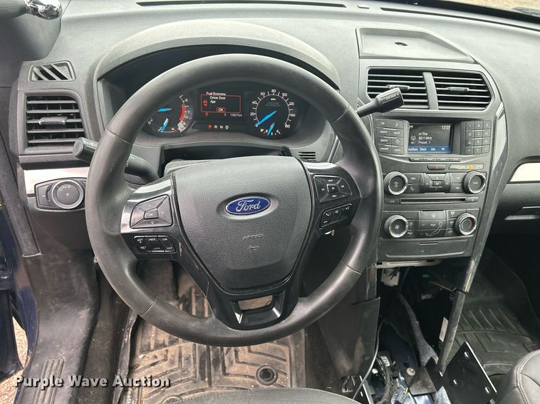 image for item DR4582 2018 Ford Explorer Police Interceptor  SUV
