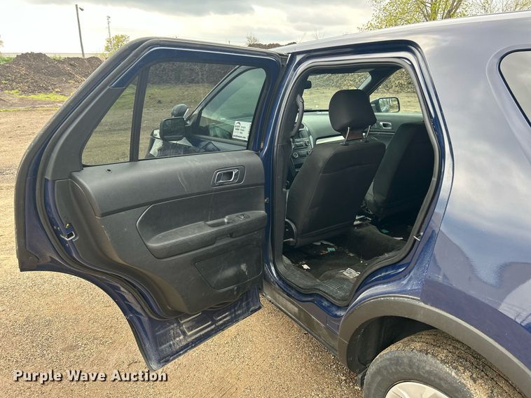 image for item DR4582 2018 Ford Explorer Police Interceptor  SUV