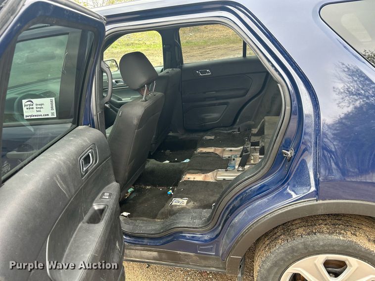 image for item DR4582 2018 Ford Explorer Police Interceptor  SUV