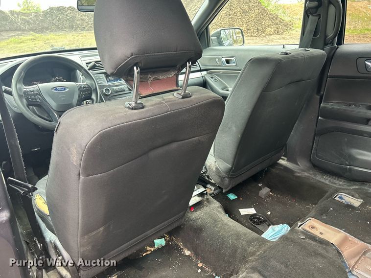 image for item DR4582 2018 Ford Explorer Police Interceptor  SUV