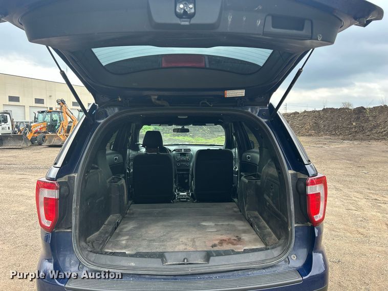 image for item DR4582 2018 Ford Explorer Police Interceptor  SUV